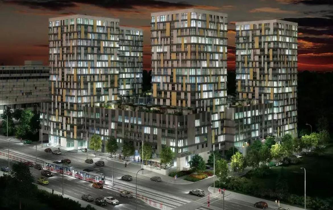 Residence Garden Tower - 8 Min Do Centra, Garaz Прага Экстерьер фото